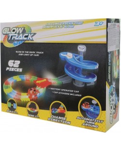 Светеща писта Asis Glow Track -  62 части, с 1 количка