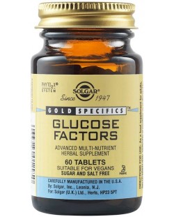 Glucose Factors, 60 таблетки, Solgar