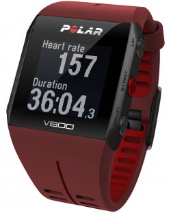 GPS часовник Polar V800 HR - червен