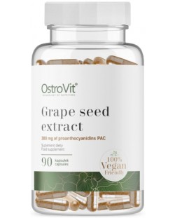 Grape seed Extract, 400 mg, 90 капсули, OstroVit