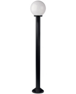 Градинска лампа Smarter - Sfera 200 9767, IP44, E27, 1x28W, черно-бяла