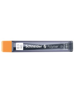 Графити Schneider - 0.9 mm, мини, HB, 12 броя