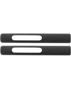 Грип за стилус Wacom - Pro Pen 3 Straight grip, 2 броя, черен