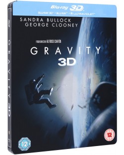 Gravity - Limited Edition Steelbook 3D+2D (Blu-Ray)