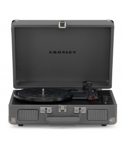Грамофон Crosley - Cruiser Plus, ръчен, сив
