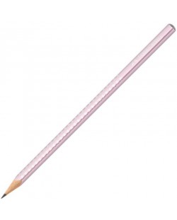 Графитен молив Faber-Castell Sparkle - Розов металик
