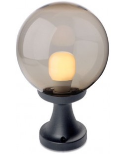 Градинска лампа Smarter - Sfera 200 9764, IP44, E27, 1x28W, черно-опушена