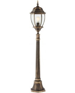 Градинска лампа Smarter - Sevilla 9608, IP44, E27, 1x42W, антично черна