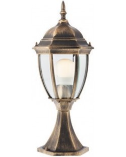 Градинска лампа Smarter - Sevilla 9606, IP44, E27, 1x42W, антично черен