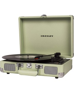 Грамофон Crosley - Cruiser Deluxe, зелен