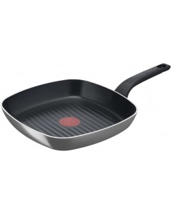 Грил тиган Tefal - Easy Plus B5694053, 26 x 26 cm, черен