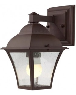 Градински фенер Smarter - Avignon 9960, IP23, E27, 1x42W, антично кафяв