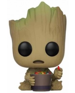 Фигура Funko Pop! Movies: Guardians of the Galaxy 2 - Groot & Candy Bowl, #264