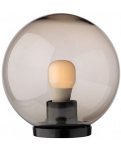 Градинска лампа Smarter - Sfera 200 9760, IP44, E27, 1x28W, черно-опушена