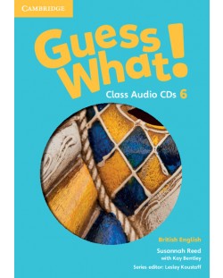 Guess What! Level 6 Class Audio CDs (3) British English