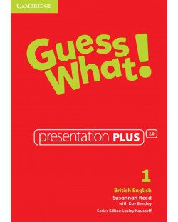 Guess What! Level 1 Presentation Plus British English / Английски език - ниво 1: Presentation Plus