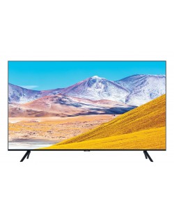 Смарт телевизор Samsung - 43TU8072, 43", 4K, Crystal LED, черен