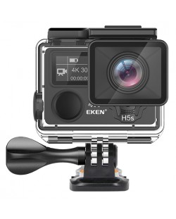Спортна видеокамера EKEN - H5s Plus, черна