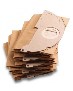 Хартиени филтърни торбички Karcher - 6.904-322.0, за WD 2/MV 2, 5 броя