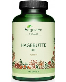 Hagebutte Bio Rosehip, 180 капсули, Vegavero
