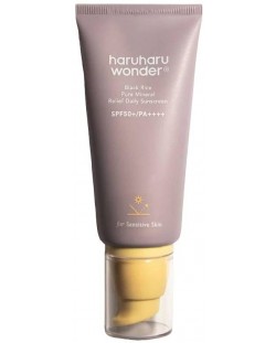 Haruharu Wonder Слънцезащитен крем Black Rice Pure Mineral Relief, SPF50+, 50 ml