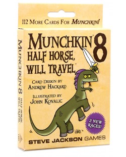 Разширение за игра с карти Munchkin 8 - Half Horse Will Travel