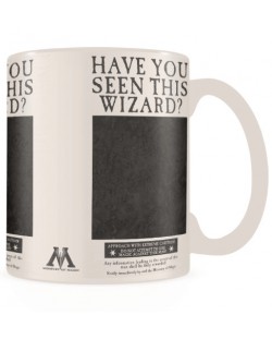 Чаша с термо ефект Pyramid - Harry Potter: Wanted Sirius Black