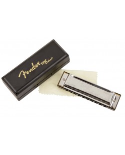 Хармоника Fender - Blues Deluxe Harmonica C, сребриста