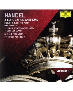 Handel: 4 Coronation Anthems Including "Zadok The Priest"; Dixit Dominus - (CD)