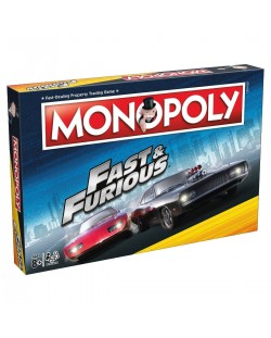 Настолна игра Hasbro Monopoly - Fast and Furious