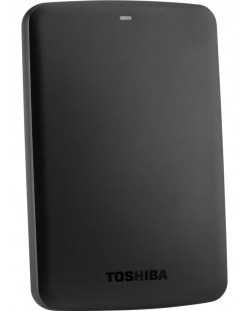 Твърд диск Toshiba - Canvio Basic, 500GB, външен, 2.5'', черен