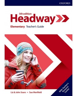 Headway 5Е Elementary Teacher's Guide with Teacher's Resource Center / Английски език - ниво Elementary: Книга за учителя