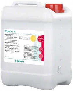 Hexaquart XL Концентриран дезинфектант за повърхности, 5 l, B. Braun