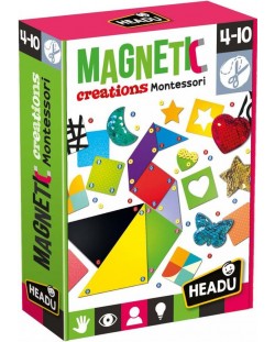 Творчески комплект Headu Montessori - Магнитни творения
