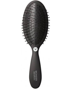 HH Simonsen Четка за разресване Wonder Brush Midi A, Black, 1 брой