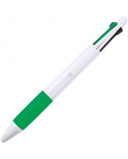 Химикалка Beifa - автоматична, 4 цвята в едно