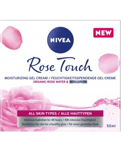 Nivea Rose Touch Дневен крем, 50 ml