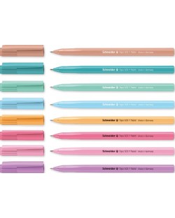 Химикалка Schneider Tops 505 F Pastel синьопишеща, асортимент