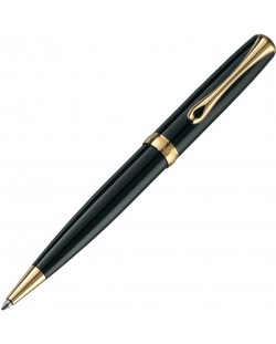 Химикалка Diplomat Excellence A2 - Черен лак, златисто покритие