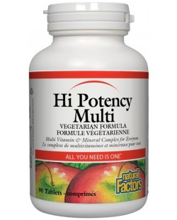 Hi Potency Multi, 90 таблетки, Natural Factors