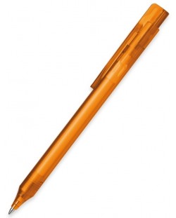 Автоматична химикалка Schneider Essential - М, оранжева, прозрачен корпус