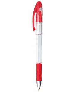 Химикалка Penac Soft Glider - 0.7 mm, червена