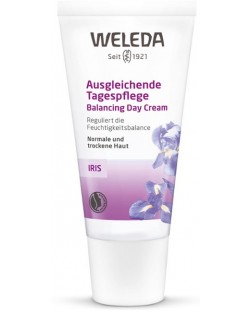 Хидратиращ дневен крем Weleda - С ирис, 30 ml