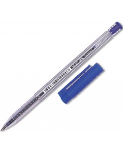 Химикалка Faber-Castell - Синя, 10 броя