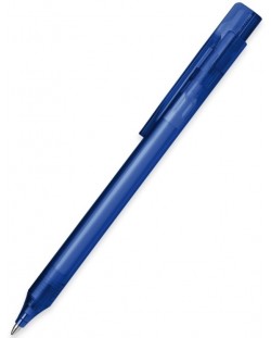 Автоматична химикалка Schneider Essential - М, синя, прозрачен корпус