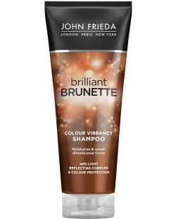 John Frieda Brilliant Brunette Хидратиращ шампоан, 250 ml