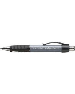 Химикалка Faber-Castell Grip Plus - Сива