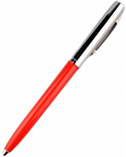 Химикалка Fisher Space Pen Cap-O-Matic - 775 Chrome, червена
