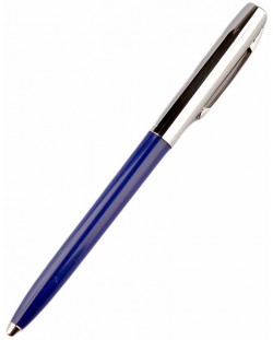 Химикалка Fisher Space Pen Cap-O-Matic - 775 Chrome, синя