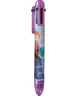 Химикалка с 6 цвята Kids Licensing - Frozen